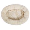 Recambios Natural Paradise Cama oval color crema (61 x 46 x 11 cm L x An x Al)