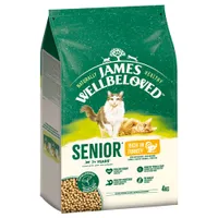 James Wellbeloved Senior Hypoallergenic dinde, riz pour chat - 4 kg