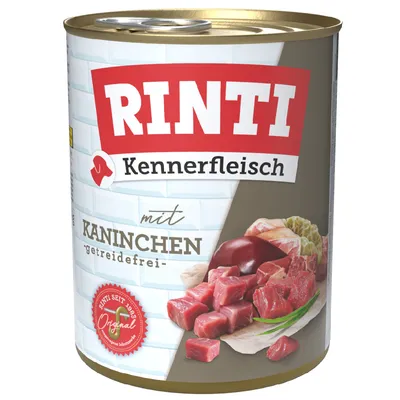 RINTI Kennerfleisch, 24 x 800 г - Кролик