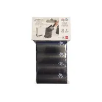 Rotho MyPet BIALA -kissanhiekkapussit - 4 rullaa, joissa kussakin 16 pussia