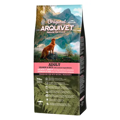 Arquivet Original Dog Adult сьомга и ориз - 2 x 12 кг