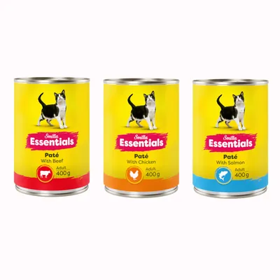 Smilla Essentials Pâté 12 x 400 g - lot % : lot mixte (24 x 400 g) Smilla Essentials Pâté 12 x 400 g - lot % : lot mixte (24 x 400 g)