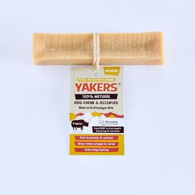 YAKERS Peanut Butter & Banana Dog Chew & Occupier