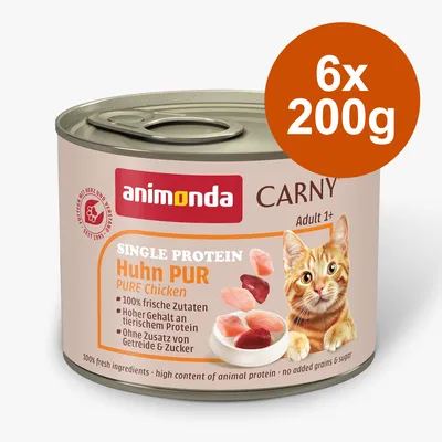 animonda Carny Single Protein Adult 6 x 200 g