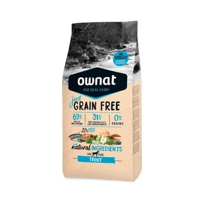 Ownat Dog Just Grain Free pescado - 3 kg Ownat Dog Just Grain Free pescado - 3 kg