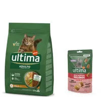 2,5 kg Ultima + 60 g Ultima töltött falatkák marhával snack ingyen! - Adult csirke
