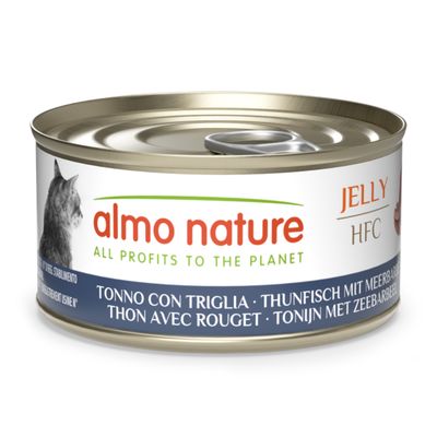 Almo Nature HFC Jelly in lattina 24 x 70 g Tonno con triglia