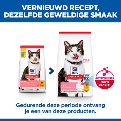 Hill's Science Plan Mature Adult 7+ Active Longevity Light met Kip