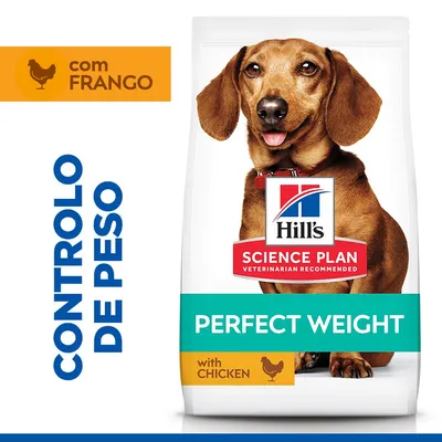 Hill's Science Plan Adult 1+ Perfect Weight Small & Mini com frango - 6 kg