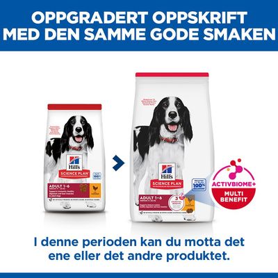 Hill's Science Plan Adult 1-6 Medium med kylling