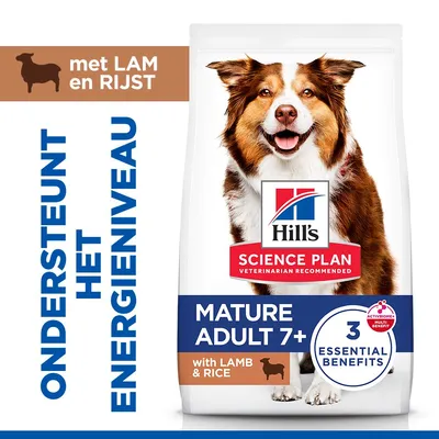 Hill's Science Plan Mature Adult Medium met Lam & Rijst - 14 kg