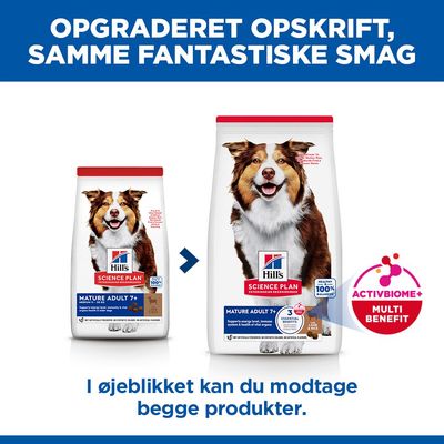 Hill's Science Plan Mature Adult 7+ Medium med lam & ris