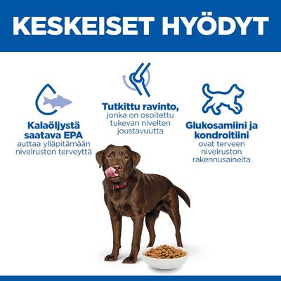 Hill's Science Plan Healthy Mobility Adult 1+ Large kana - säästöpakkaus: 2 x 14 kg