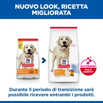 Hill's Science Plan Adult Light Large Breed con Pollo - 14 kg