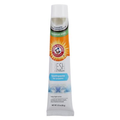 Arm & Hammer Fresh Dentifrice à la noix de coco et à la menthe pour chiot – 0.055 litres