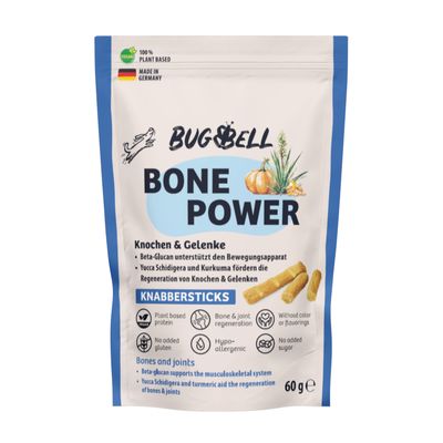 BugBell Knabbersticks Bone Power 60 g