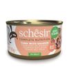 Schesir Complete Voeding filet in gelei 6 x 85 g Tonijn met zalm