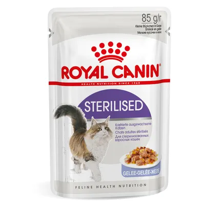 Royal Canin -säästöpakkaus 48 x 85 g - Sterilised in Jelly