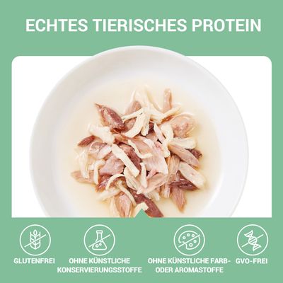 Schesir Complements Filet in Gelee 6 x 70 g in Beuteln