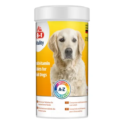 8in1 Vitality multivitaminske tablete Adult - 70 tablet