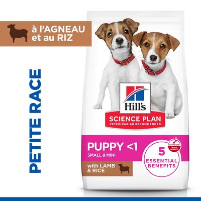 Hill`s Science Plan Puppy Small et Mini agneau et riz