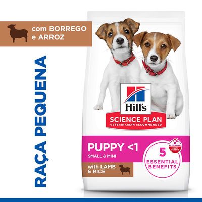 Hill's Science Plan Puppy Small & Mini cordeiro e arroz