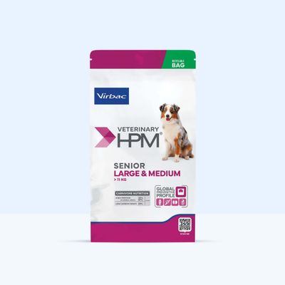 Virbac Veterinary HPM Senior Dog Large & Medium - 12 kg