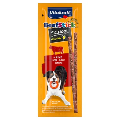Vitakraft Beef Stick School - Rind (10 Stück, 20 g)