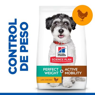Hill's Science Plan Perfect Weight & Active Mobility Adult Small & Mini pollo