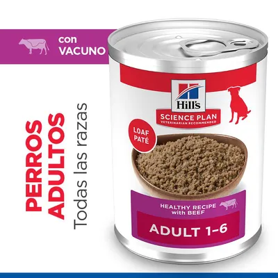 Hill's Science Plan Adult 1-6 - Pollo, pavo y vacuno  (12 x 370 g)
