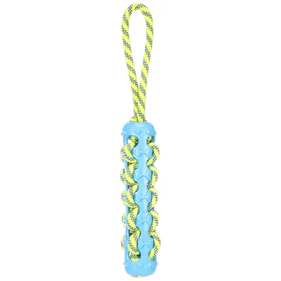 Fenicottero gioco per cani Tofla strattone corda e bastone - Ø 5 x L 40 cm