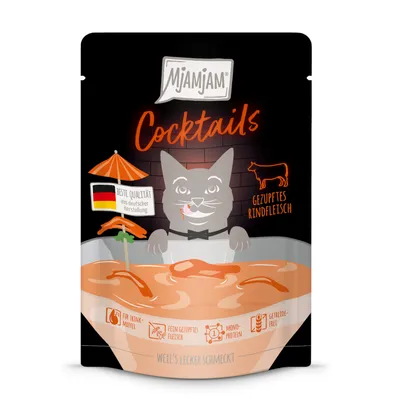 MjAMjAM Cocktails 20 x 40 g - Nötkött
