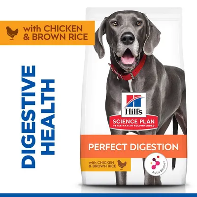 Hill's Science Plan Perfect Digestion Adult Large csirke & barna rizs - 14 kg