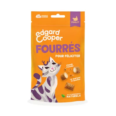 Edgard & Cooper Fourrés pour chat - poulet (60 g)