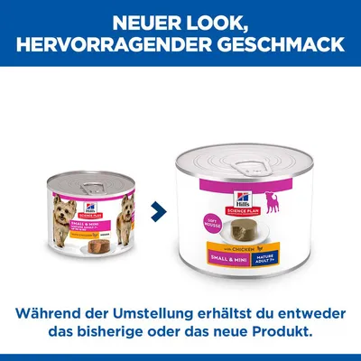 Hill's Science Plan Mature Small & Mini Mousse - Huhn (12 x 200 g)