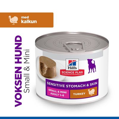 Hill's Science Plan Sensitive Stomach & Skin Small & Mini Mousse