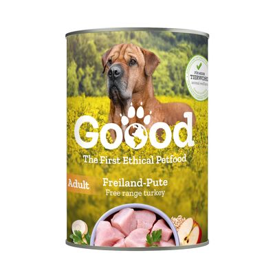 Goood Adult Dog 6 x 400 g Freiland-Pute