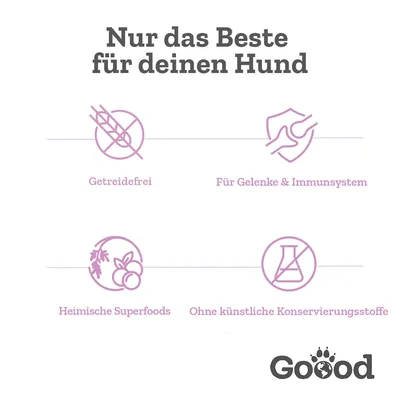 Goood Senior Dog 6 x 800 g - Freiland-Pute