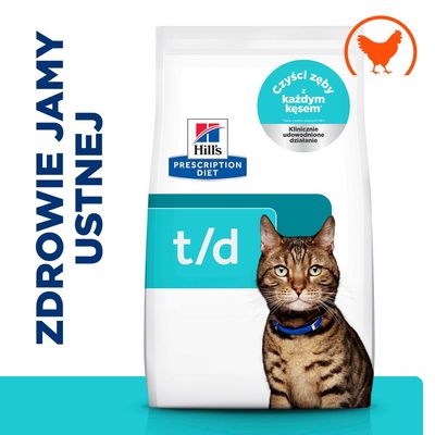 Hill's Prescription Diet t/d Dental Care, kurczak