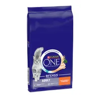 7.5kg PURINA ONE Dry Cat Food + 2.8kg Free! * - Adult Chicken & Whole Grains (7.5kg) + Coat & Hairball Chicken & Whole Grains (2.8kg)