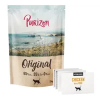 Purizon Cat Sterilised Chicken & Fish – Original Daily 65% NEW - 2kg