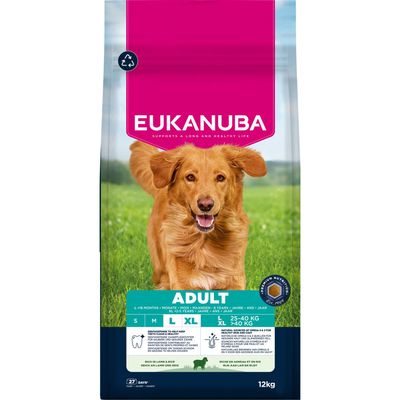 Eukanuba Premium Nutrition Adult Grote & Reuzen Lam & Rijst