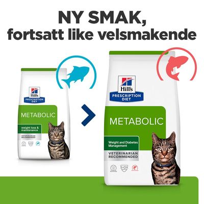 Hill's Prescription Diet Metabolic Vekt- & diabeteskontroll med laks