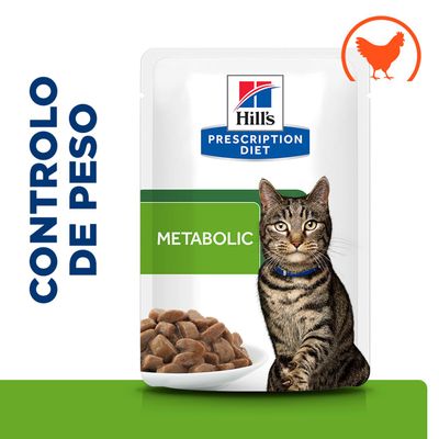Hill's Prescription Diet Metabolic Weight Management saquetas para gatos