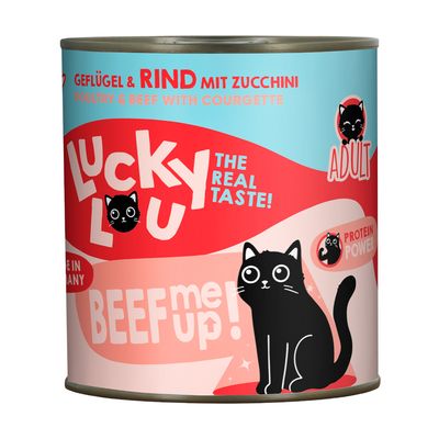Lucky Lou Adult, 800 g Drób i wołowina