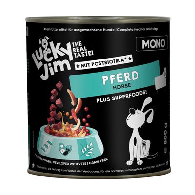 Ekonomipack: Lucky Jim Mono 24 x 800 g