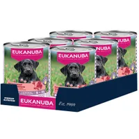 24 x 400g Eukanuba Wet Dog Food - 18 + 6 Free! * - Puppy Rich in Beef with Pumpkin (24 x 400g)