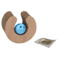 Flamingo Kratzspielzeug Kava, braun - L 11,5 x B 10,5 x H 8 cm