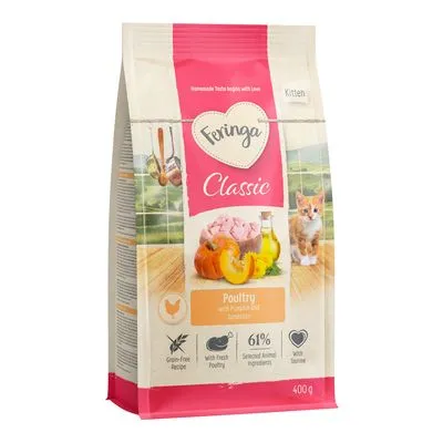 Feringa Kitten Classic gevogelte - Nieuw Recept: Voordeelpakket 10 kg (5 x 2 kg)