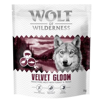 Wolf of Wilderness "Velvet Gloom" - Tacchino & Trota Crocchette per cane